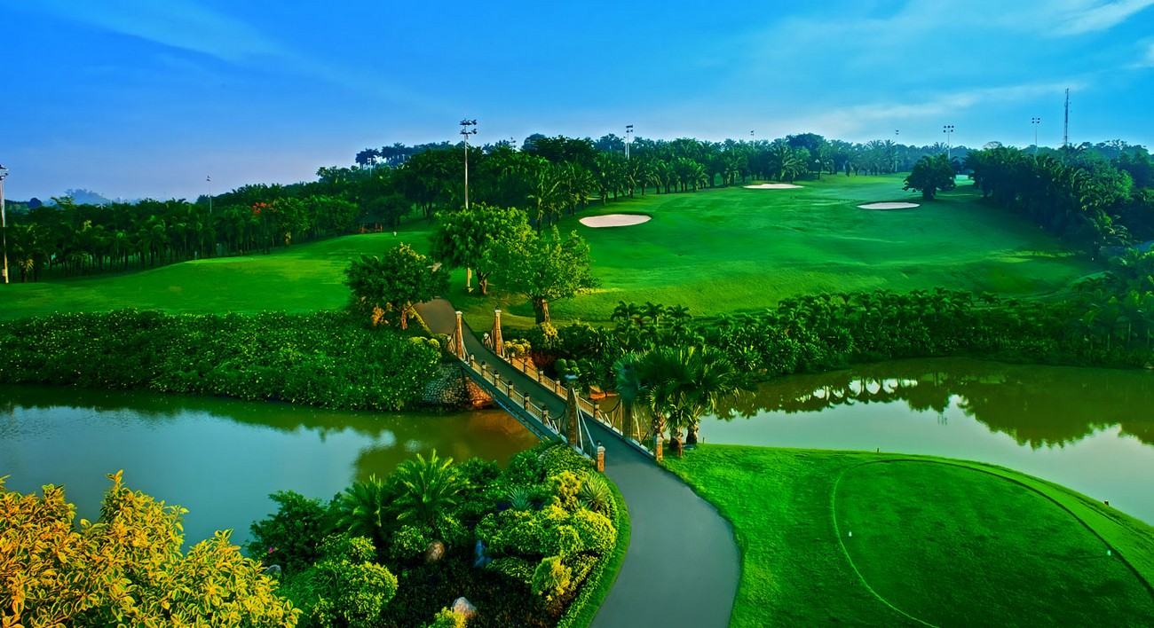 Sân Golf 36 lỗ Long Thành tiếp giáp Đảo Phượng Hoàng Aqua City Đồng Nai chủ đầu tư Novaland