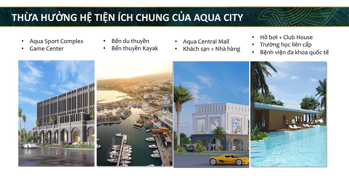 Đảo Phụng Hoàng thừa hưởng chuỗi tiện ích của Aqua City
