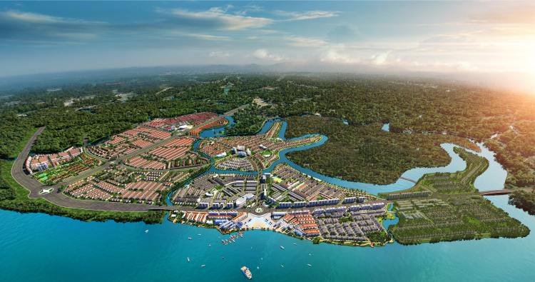 Dự án Aqua City quy mô 1.000 ha phía Đông TP HCM là tâm điểm chú ý trên thị trường bất động sản kể từ khi ra mắt