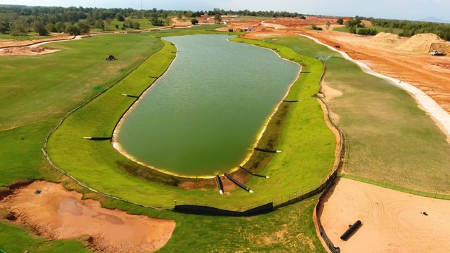 Sân Golf PGA Ocean đã hoàn thiện được trên 65%, dự kiến sẽ đi vào hoạt động từ tháng 12/2020