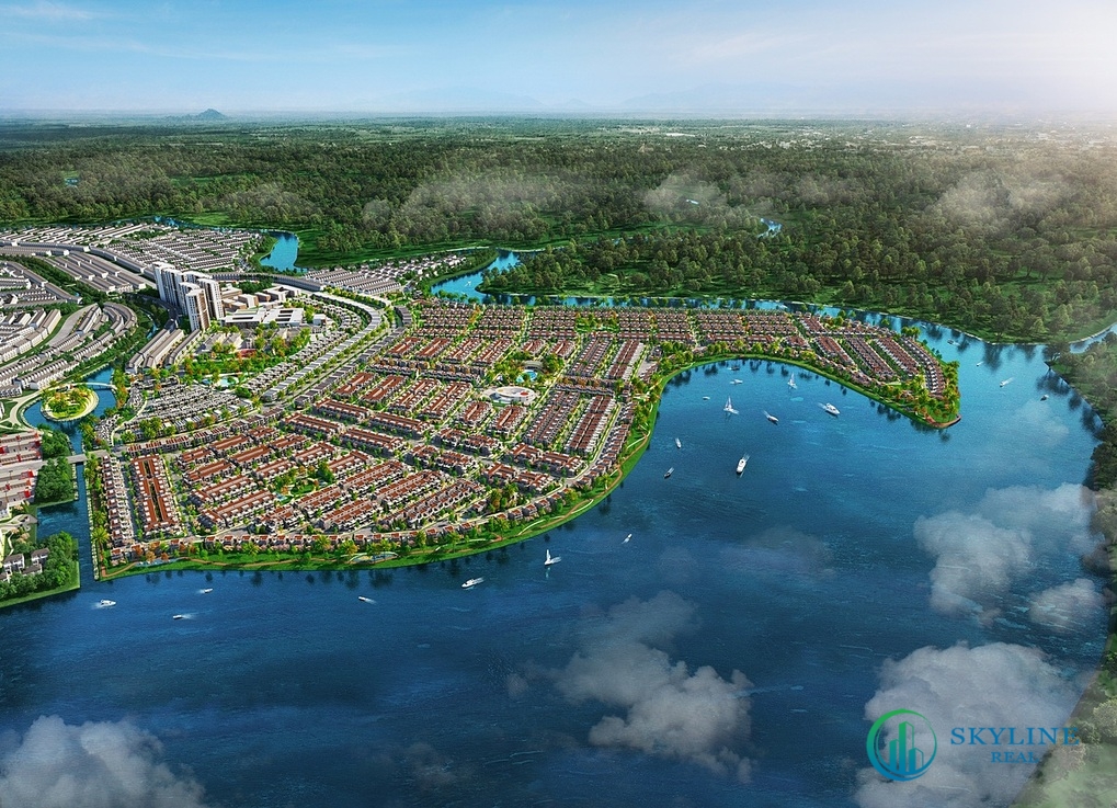 Đô thị đảo Phượng Hoàng trong miền xanh sinh thái tiện nghi tại Aqua City được giới thiệu ra thị trường cuối tháng 11 vừa qua.