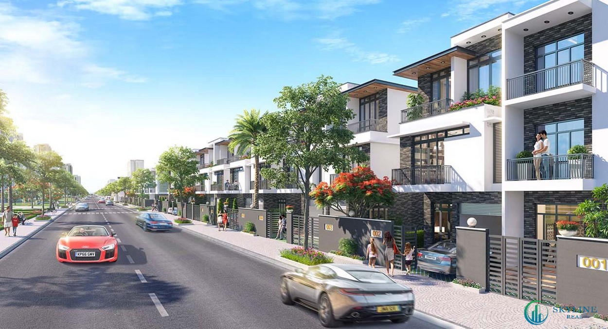 Phối cảnh dự án nhà phố, biệt thự Armena Khang Điền Quận 9