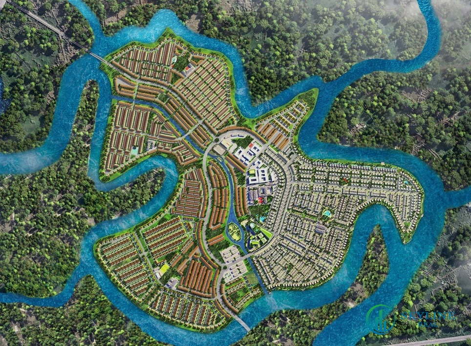 Đảo Phượng Hoàng Aqua City có vị trí đắc địa