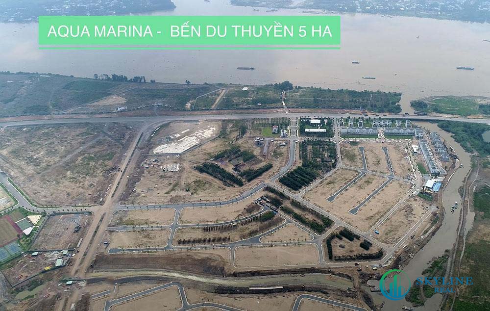 Tiến độ Aqua City tháng 4/2021 - Bến du thuyền Aqua Marina