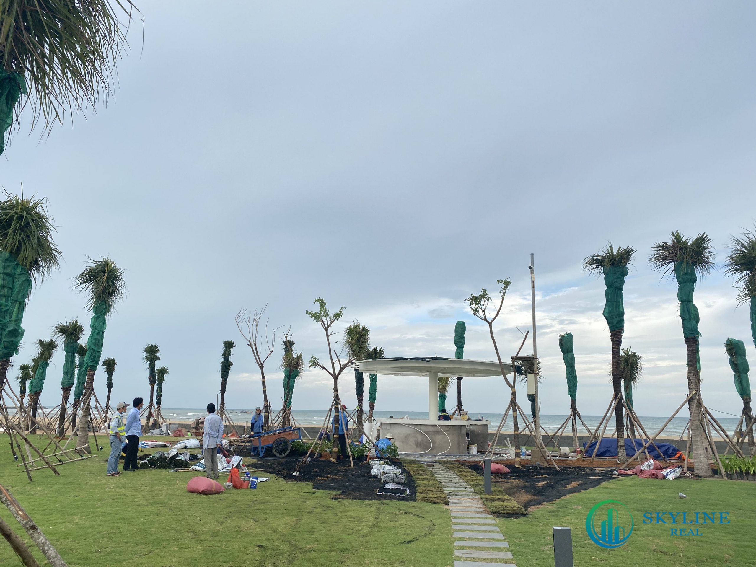 Tiến độ thực tế dự án nghỉ dưỡng Venezia Beach chủ đầu tư Danh Việt
