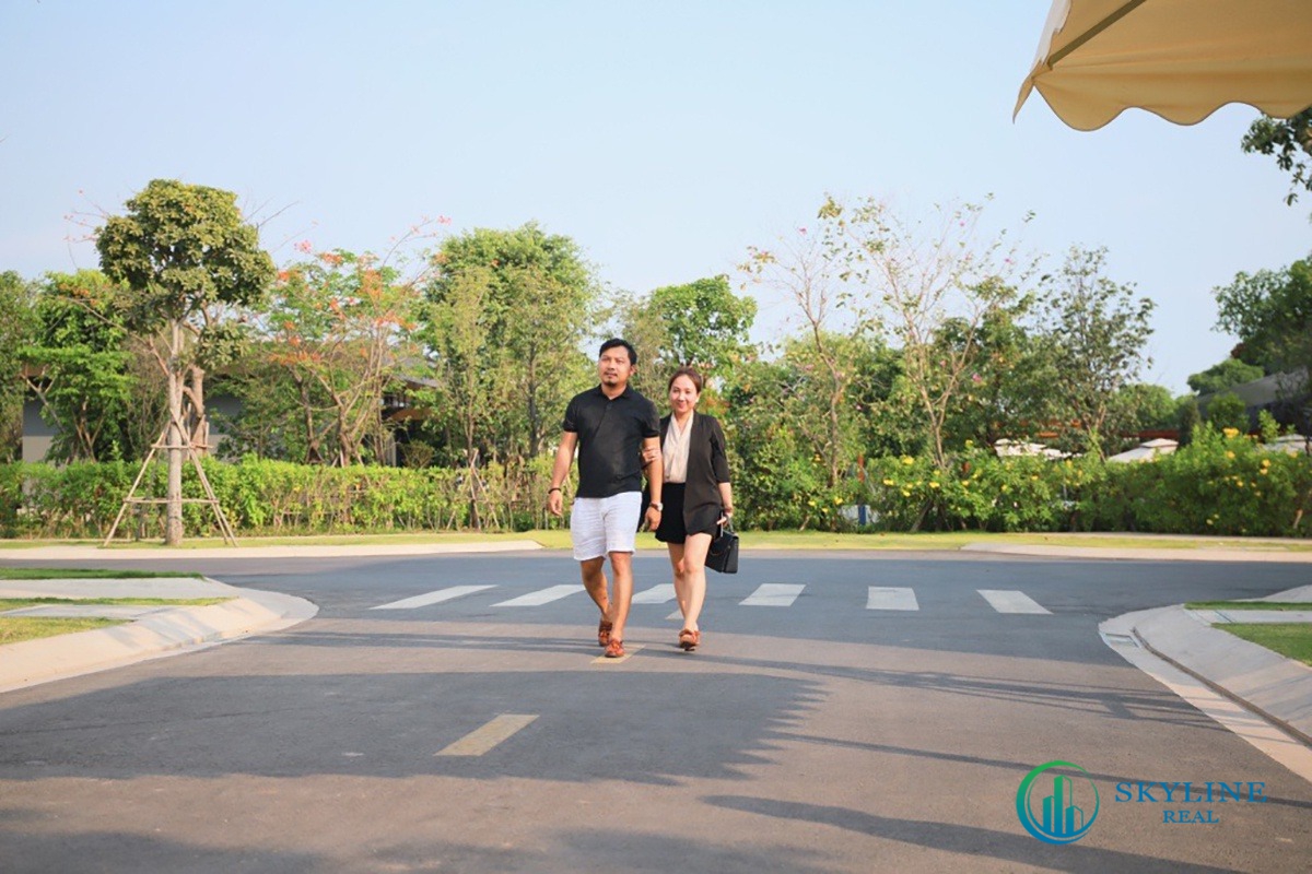 Vợ chồng anh Quốc Việt trải nghiệm không gian sống tại khu đô thị sinh thái Aqua City
