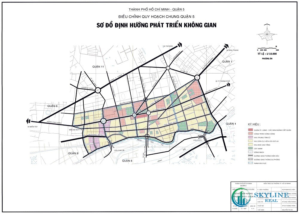 Bản đồ quy hoạch chung Quận 5