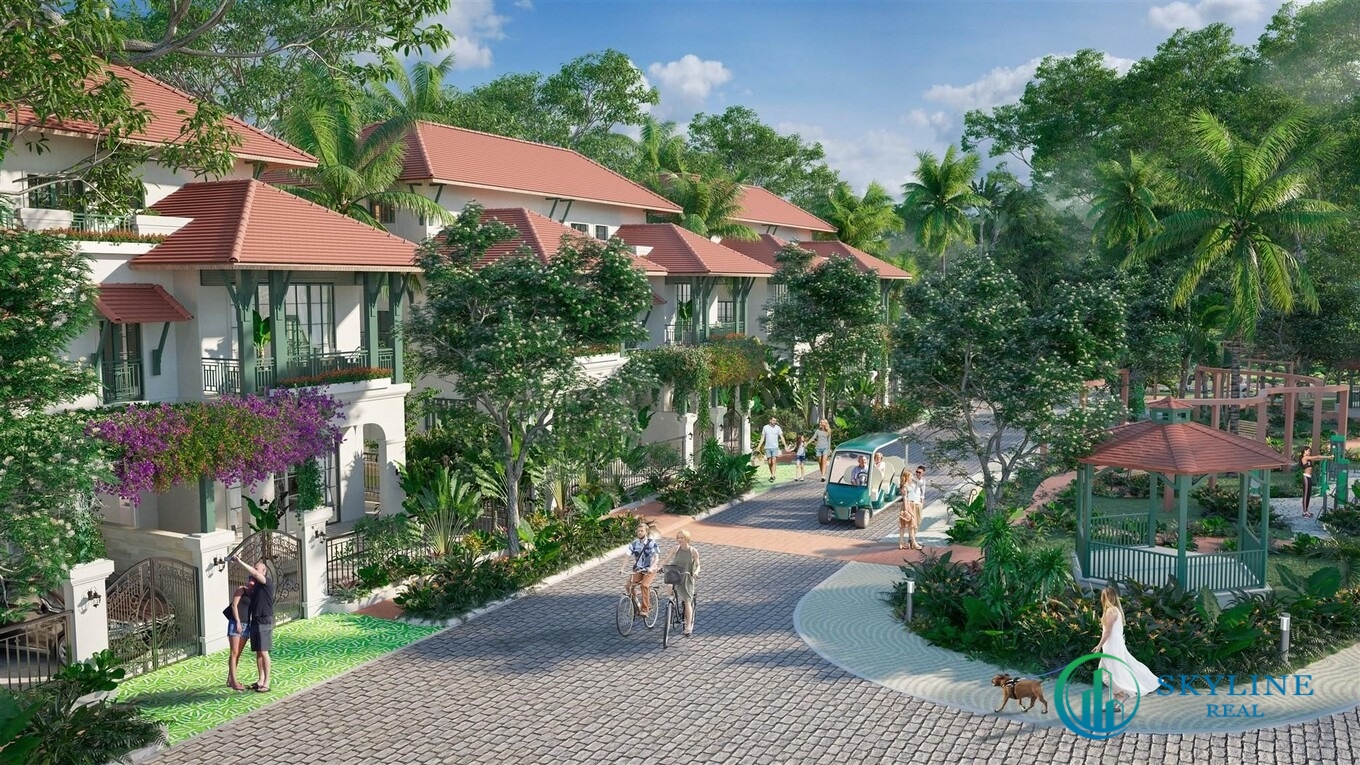 Dự án Sun Tropical Village hoà mình vào thiên nhiên với 19.000m2 diện tích xanh