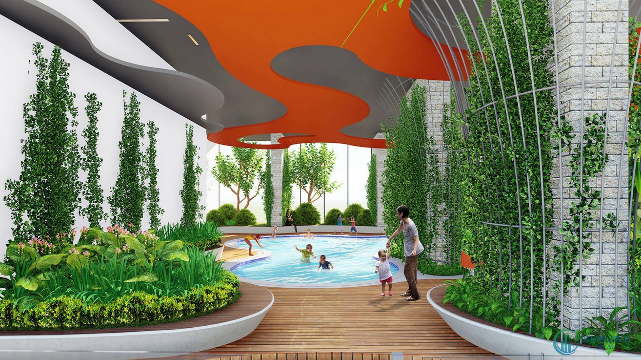 Tiện ích đẳng cấp dự án Urban Green - hồ bơi trẻ em